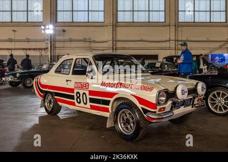 1973 Ford Escort Mexico Rally car «RXF 76L» Banque D'Images