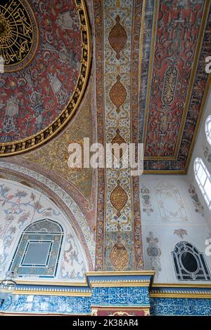 Mur intérieur de topkapi à istanbul Banque D'Images