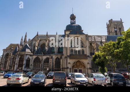 Église Saint-Jacques à Dieppe, Normandie, France Banque D'Images