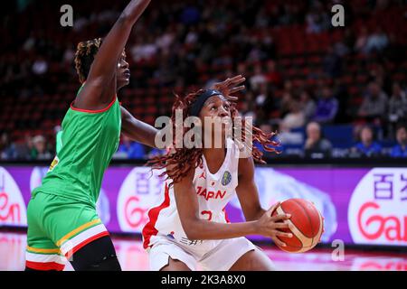 Sydney, Australie. 22nd septembre 2022. Stephanie Mawuli au Japon lors du match de la coupe du monde de basket-ball 2022 de la FIBA pour femmes du groupe B entre le Japon 89-56 Mail au Superdome de Sydney à Sydney, Australie, 22 septembre 2022. Credit: Yoshio Kato/AFLO/Alay Live News Banque D'Images