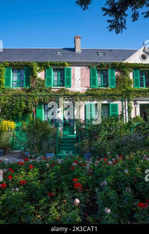 La maison du peintre Monet à Giverny france Banque D'Images