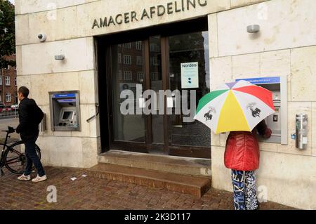 Copenhague /Danemark/26 septembre 2022/Banque Nordea dans la capitale de la ville de Copenhague. (Photo..Francis Joseph Dean/Dean Pictures. Banque D'Images