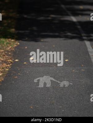 Un cliché vertical de la mobilité de Göteborg pendant la journée en Suède Banque D'Images