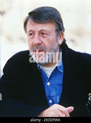 Günter Lamprecht, deutscher Schauspieler, BEI einem Fotoshriting à Berlin, Allemagne 1991. Banque D'Images