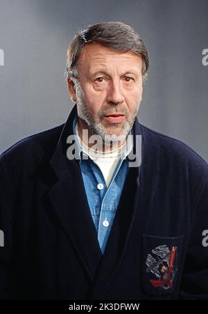 Günter Lamprecht, deutscher Schauspieler, BEI einem Fotoshriting à Berlin, Allemagne 1991. Banque D'Images