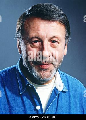 Günter Lamprecht, deutscher Schauspieler, BEI einem Fotoshriting à Berlin, Allemagne 1991. Banque D'Images