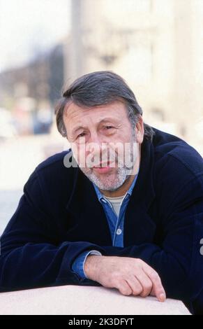 Günter Lamprecht, deutscher Schauspieler, BEI einem Fotoshriting à Berlin, Allemagne 1991. Banque D'Images