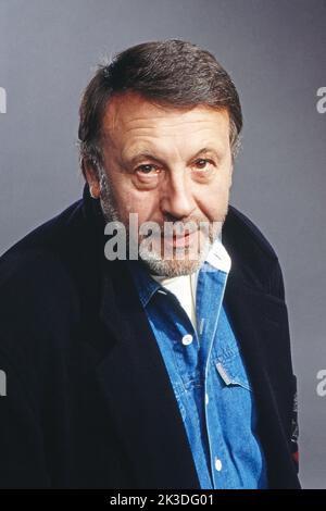 Günter Lamprecht, deutscher Schauspieler, BEI einem Fotoshriting à Berlin, Allemagne 1991. Banque D'Images