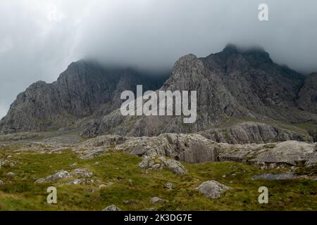 côté nord de la montagne Ben Nevis en Écosse Banque D'Images