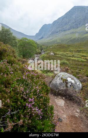 côté nord de la montagne Ben Nevis en Écosse Banque D'Images