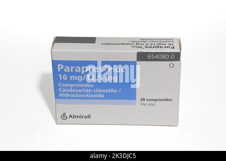 PARAPRES PLUS 16 mg/12 Banque D'Images