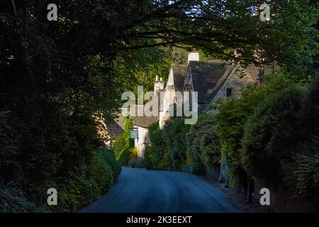 Château Comb de la colline Banque D'Images