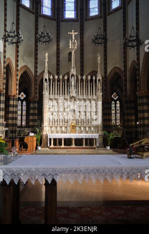 Église San Francisco de Bologne Italie Banque D'Images