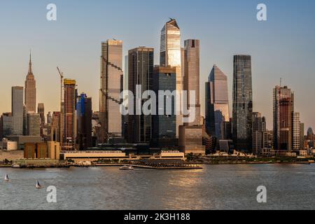 Hudson yards, Manhattan, New York, États-Unis Banque D'Images