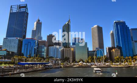 Cityscape Perth Banque D'Images