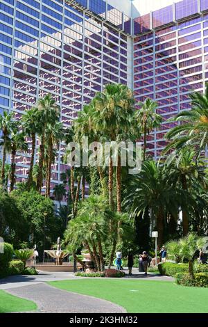 Flamingo Hotel situé sur le Strip de Las Vegas, Nevada, États-Unis Banque D'Images