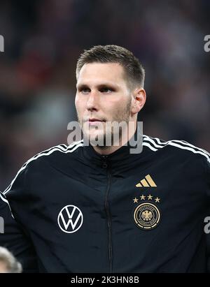 Londres, Angleterre, 26th septembre 2022. Niklas Sule d'Allemagne lors du match de l'UEFA Nations League au stade Wembley, Londres. Le crédit photo devrait se lire: David Klein / Sportimage Banque D'Images