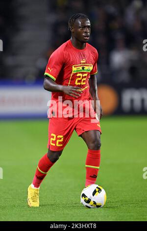 LE HAVRE - Kamaldeen Sulemana du Ghana pendant l'International friendly entre le Brésil et le Ghana à Stade Oceane sur 23 septembre 2022 au Havre, France. ANP | hauteur néerlandaise | Gerrit van Keulen Banque D'Images