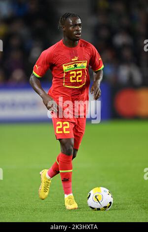 LE HAVRE - Kamaldeen Sulemana du Ghana pendant l'International friendly entre le Brésil et le Ghana à Stade Oceane sur 23 septembre 2022 au Havre, France. ANP | hauteur néerlandaise | Gerrit van Keulen Banque D'Images