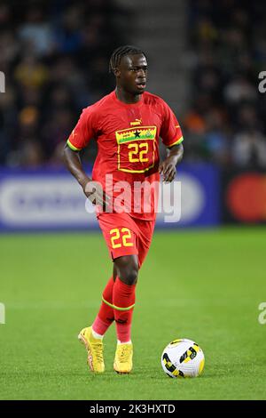 LE HAVRE - Kamaldeen Sulemana du Ghana pendant l'International friendly entre le Brésil et le Ghana à Stade Oceane sur 23 septembre 2022 au Havre, France. ANP | hauteur néerlandaise | Gerrit van Keulen Banque D'Images