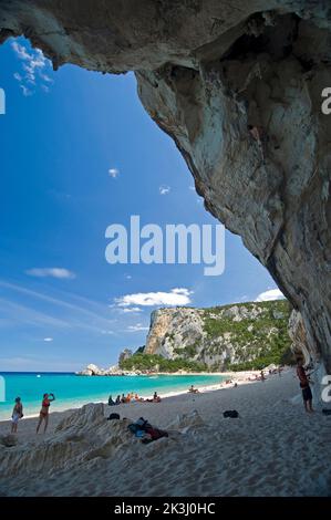 Cala Luna, Baunei; Dorgali, Sardaigne, Italie Banque D'Images