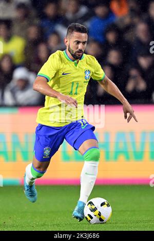 LE HAVRE - Everton Ribeiro du Brésil pendant le match international amical entre le Brésil et le Ghana au Stade Oceane sur 23 septembre 2022 au Havre, France. ANP | hauteur néerlandaise | Gerrit van Keulen Banque D'Images