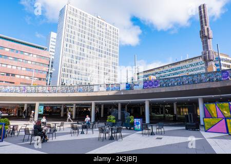 Sergels torg, Norrmalm, Stockholm, Suède Banque D'Images