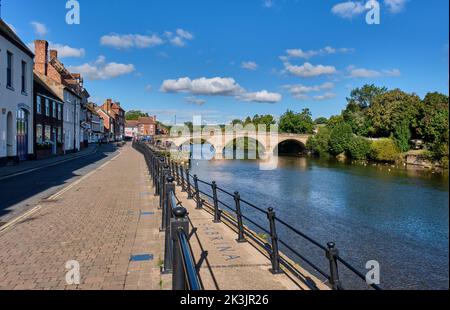 Severn Side South, Bewdley, Worcestershire Banque D'Images