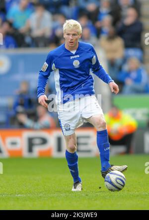 RYAN MCGIVERN, VILLE DE LEICESTER Banque D'Images