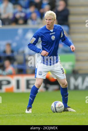 RYAN MCGIVERN, VILLE DE LEICESTER Banque D'Images