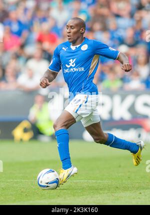 Leicester City Lloyd Dyer Banque D'Images