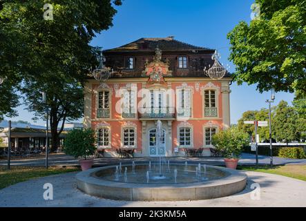 Palais Rococo dans le parc municipal de Schwäbisch Gmünd. Bade-Wurtemberg, Allemagne, Europe Banque D'Images
