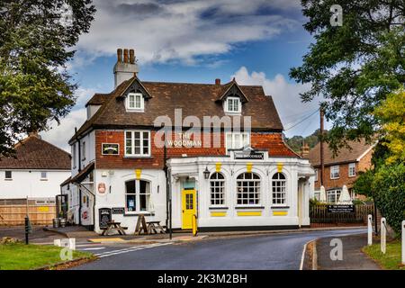 Otford, village et paroisse civile du district de Sevenoaks, dans le Kent, en Angleterre. Banque D'Images