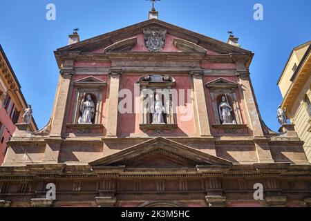 Église Chiesa Parrocchiale di San Benedetto Bologne Italie Banque D'Images