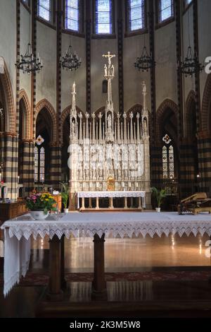 Église San Francisco de Bologne Italie Banque D'Images