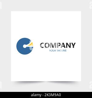 Illustration vectorielle d'un logo simple et moderne pour une entreprise technologique Illustration de Vecteur