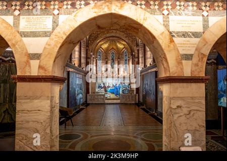 Fitzrovia Chapel, Middlesex Hospital, Pearson Square, Londres Banque D'Images