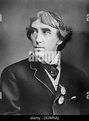 HENRY IRVING (1838-1905) acteur et scénariste anglais en 1878 Banque D'Images