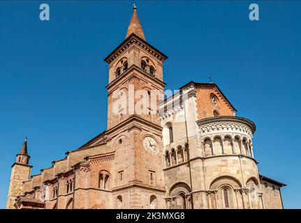 Cathédrale de Fidenza, Émilie-Romagne, Italie Banque D'Images