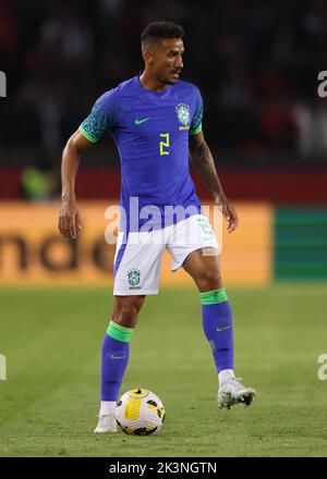 Paris, France, le 27th septembre 2022. Danilo du Brésil pendant le match international amical au Parc des Princes, Paris. Le crédit photo devrait se lire: Jonathan Moscrop / Sportimage Banque D'Images