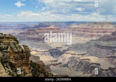 Le Grand Canyon en Arizona, États-Unis Banque D'Images