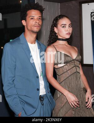 New York, NY, États-Unis. 27th septembre 2022. Jacob Anderson, Bailey Bass à l'arrivée pour l'interview d'AMC ANNE RICE AVEC LA première série DE VAMPIRES, IFC Centre, New York, NY 27 septembre 2022. Crédit : CJ Rivera/Everett Collection/Alay Live News Banque D'Images