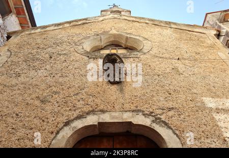 Camerota - Facciata della Cappella di San Gennaro Banque D'Images