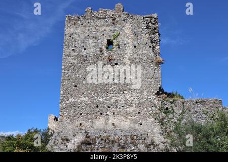 Camerota - Torre Normanna del Castello Marchesale Banque D'Images