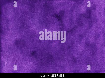 Aquarelle vintage violet foncé texture d'arrière-plan. Arrière-plan bleu et violet. Peint à la main Banque D'Images