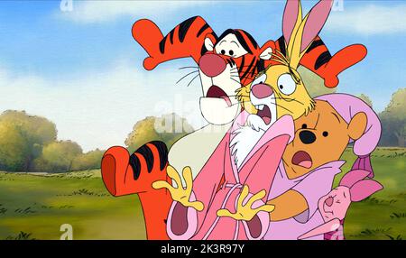 Tigger, Rabbit, Winnie l'ourson et Piglet film: Pooh'S Heffalump film (USA 2005) personnages: ,Rabbit,Winnie l'ourson et Piglet Directeur: Frank Nissen 10 février 2005 **AVERTISSEMENT** cette photographie est destinée à un usage éditorial exclusif et est protégée par les droits d'auteur de DISNEY et/ou du photographe attribué par la Société de film ou de production et ne peut être reproduite que par des publications dans le cadre de la promotion du film ci-dessus. Un crédit obligatoire pour DISNEY est requis. Le photographe doit également être crédité lorsqu'il est connu. Aucune utilisation commerciale ne peut être accordée sans l'autorisation écrite de la Société du film. Banque D'Images