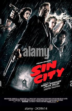 Rosario Dawson, Benicio Del Toro, Bruce Willis, Jessica Alba & Clive Owen Poster film: Sin City (USA 1005) personnages: Gail, Jackie Boy, Hartigan, Nancy Callahan, Dwight Regie: Frank Miller, Robert Rodriguez & Quentin Tarantino, Directeur: Miller, Rodriguez, Tarantino 28 mars 2005 **AVERTISSEMENT** cette photographie est destinée à un usage éditorial exclusif et est protégée par les droits d'auteur des FILMS DE DIMENSION et/ou du photographe attribué par la Société du film ou de la production et ne peut être reproduite que par des publications dans le cadre de la promotion du film ci-dessus. Un crédit obligatoire pour LES FILMS DIMENSION est requis. Le Pho Banque D'Images
