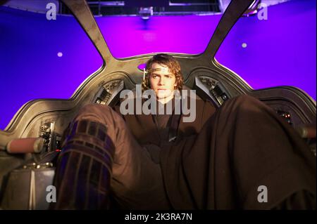 Hayden Christensen film: Star Wars: Episode III - Revenge of the Sith (USA 2005) personnages: Anakin Skywalker Directeur: George Lucas 15 mai 2005 **AVERTISSEMENT** cette photographie est à usage éditorial exclusif et est le droit d'auteur de LUCASFILM et/ou le photographe assigné par la Société de film ou de production et ne peut être reproduite que par des publications dans le cadre de la promotion du film ci-dessus. Un crédit obligatoire pour LUCASFILM est requis. Le photographe doit également être crédité lorsqu'il est connu. Aucune utilisation commerciale ne peut être accordée sans l'autorisation écrite de la Société du film. Banque D'Images