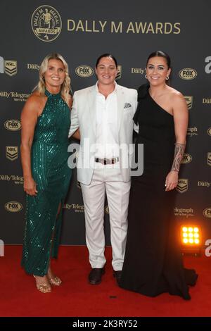 Sydney, Australie. 28th septembre 2022. TBC arrive sur le tapis rouge à la nuit de NRL, le prix Dally M à l'hippodrome de Randwick. Credit: Richard Milnes/Alamy Live News Banque D'Images