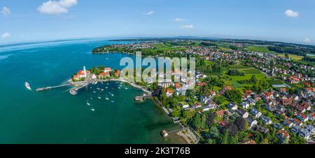 Wasserburg sur le lac de Constance Banque D'Images